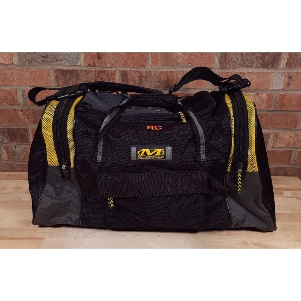 Mechanix Wear Black Duffle Bag Large ‎ Travel Gear 26 X 12 Inch